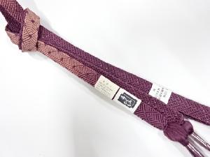 未使用品　正絹　手組帯締め